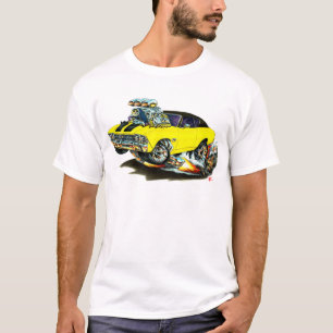 1968-69 Chevelle Yellow-Black Top Car.