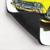 1968-69 Chevelle Yellow-Black Top Car. Muismat (Hoek)