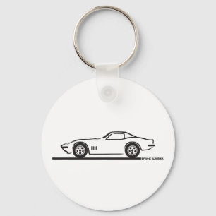1968-69 Corvette Sleutelhanger