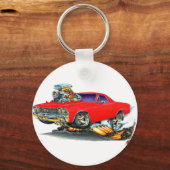 1968-69 El Camino Red Truck Sleutelhanger (Voorkant)