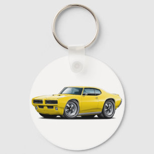 1968-69 Gele Auto GTO Sleutelhanger