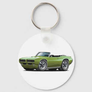 1968-69 GTO Green Convertible Sleutelhanger