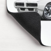 1968-69 GTO witte auto Muismat (Hoek)