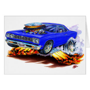 1968-69 Roadrunner Blue Car