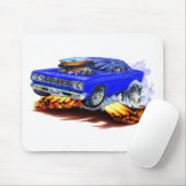 1968-69 Roadrunner Blue Car Muismat (Met muis)