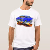 1968-69 Roadrunner Blue Car T-shirt (Voorkant)