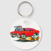 1968-70 Nova Red Car Sleutelhanger (Voorkant)