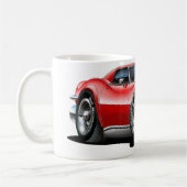 1968-72 Corvette Red Car Koffiemok (Links)