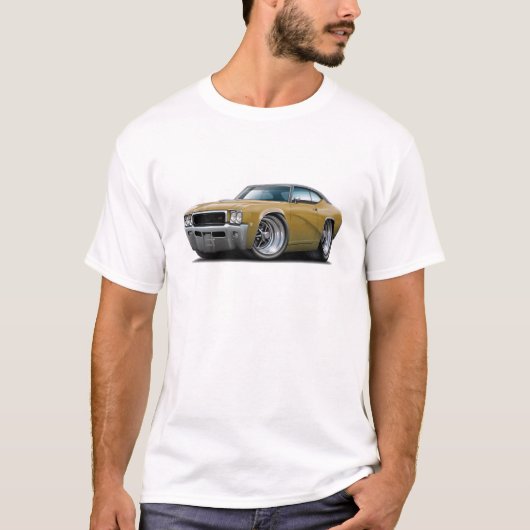 1968 Aanschaf GS Gold-Black toplewagen T-shirt (Voorkant)