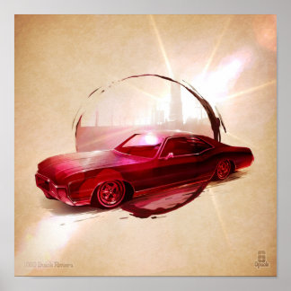 1968 baksteenriviera poster