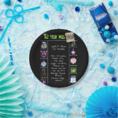 1968 Birthday Trivia Facts Paper Bord (Feest)