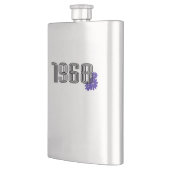 1968 Bloemkracht Vredesbord Hippie Paarse Flacon (Links)