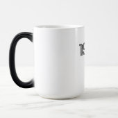 1968 Bloemkracht Vredesbord Hippie Paarse Magische Mok (Links)