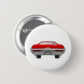 1968 Buick California GS Ronde Button 5,7 Cm (Voorkant /achterkant)