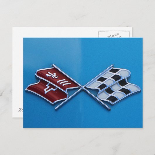 1968 Camaro Briefkaart (Voorkant / Achterkant)