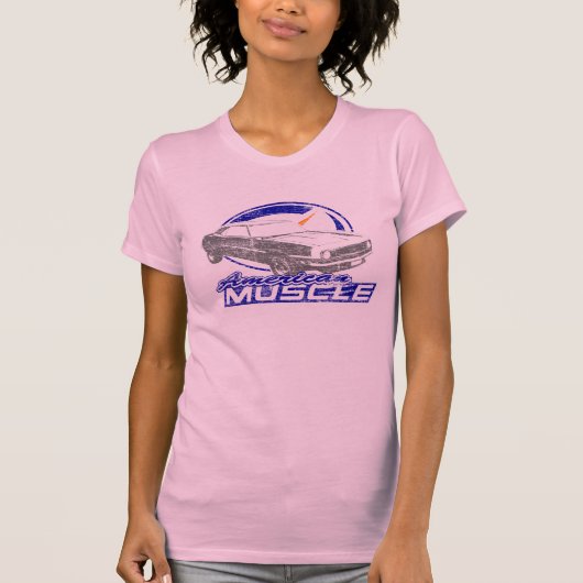 1968 Camaro SS American Muscle Graphic T-shirt (Voorkant)