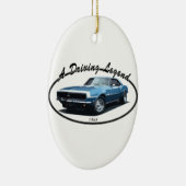 1968 CAMARO SS BLACK KERAMISCH ORNAMENT (Rechts)