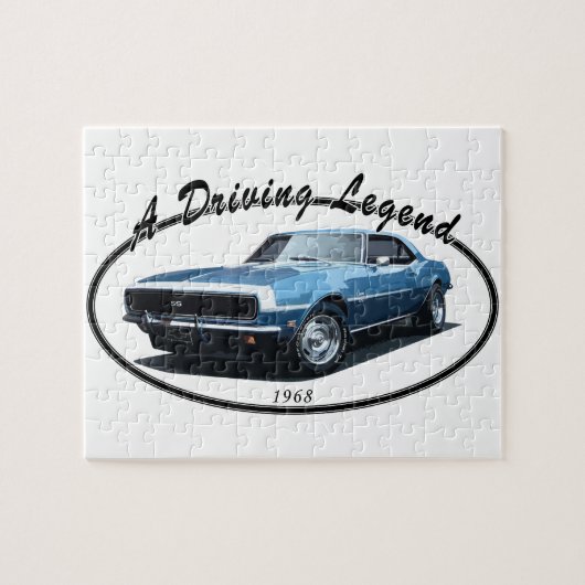 1968 CAMARO SS BLACK LEGPUZZEL (Horizontaal)