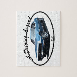 1968 CAMARO SS BLACK LEGPUZZEL