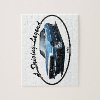 1968 CAMARO SS BLACK LEGPUZZEL