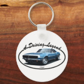 1968 CAMARO SS BLACK SLEUTELHANGER (Voorkant)