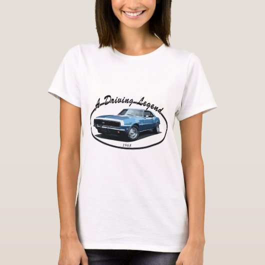 1968 CAMARO SS BLACK T-SHIRT (Voorkant)