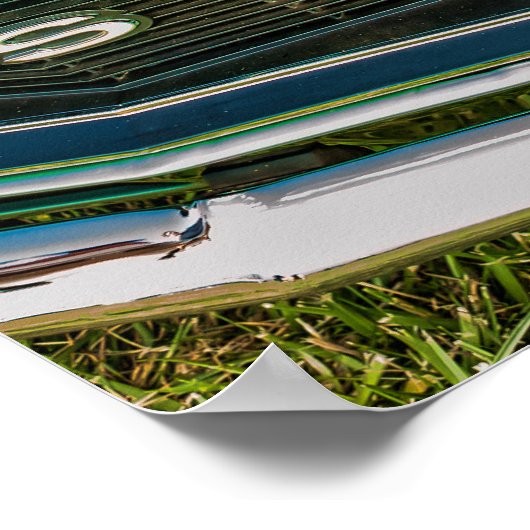 1968 Camaro SS under the Hood Poster (Hoek)