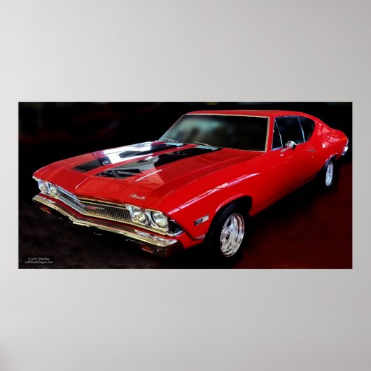1968 CHEVELLE 427 POSTER (Voorkant)