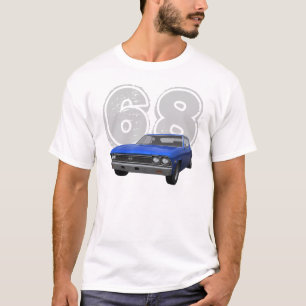 1968 Chevelle SS: Blauwe afwerking: T-shirt