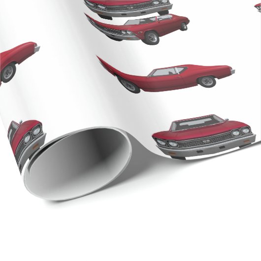 1968 Chevelle SS: Cadeaupapier (Rol Hoek)