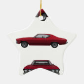 1968 Chevelle SS: Keramisch Ornament (Voorkant)