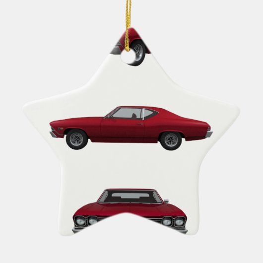 1968 Chevelle SS: Keramisch Ornament (Voorkant)