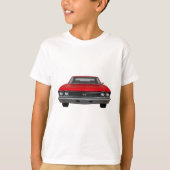 1968 Chevelle SS: Rode afwerking T-shirt (Voorkant)