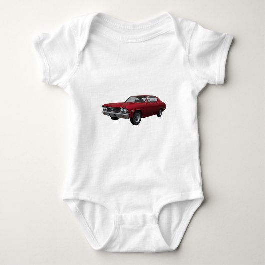 1968 Chevelle SS: Snoep Apple Finish Romper (Voorkant)