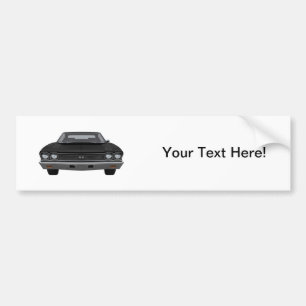 1968 Chevelle SS: Zwarte afwerking Bumpersticker