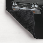 1968 Chevelle SS: Zwarte afwerking: Mousepad Muismat (Hoek)