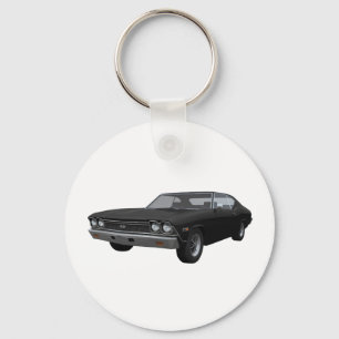 1968 Chevelle SS: Zwarte afwerking Sleutelhanger