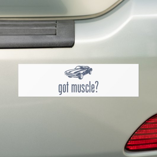 1968 Chevrolet Camaro Z28 Bumpersticker (Op auto)