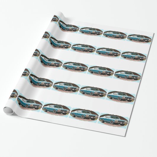 1968_Chevrolet_Chevelle_SS Cadeaupapier (Uitgerold)