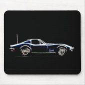 1968 Chevrolet Corvette Mousepad Muismat (Voorkant)