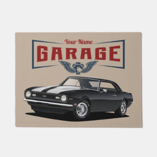 1968 Classic Muscle Car Doormat Deurmat