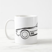 1968 Corvette Hardtop BLK Koffiemok (Links)