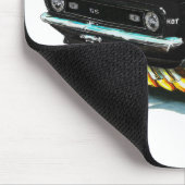 1968 de Auto van het zwart-Wit van Camaro SS Muismat (Hoek)