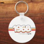 1968 De geboorte van legends Trucker Hat Sleutelhanger (Voorkant)