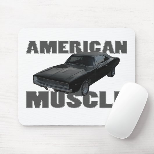 1968 Dodge charger r/t american spier Muismat (Met muis)