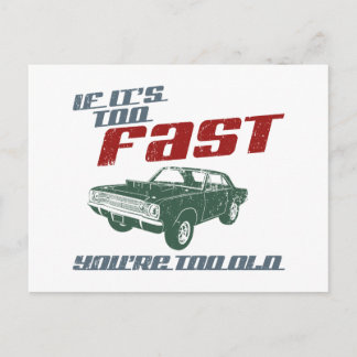 1968 Dodge Hurst Hemi Dart Briefkaart