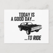 1968 Dodge Hurst Hemi Dart Briefkaart (Voorkant)