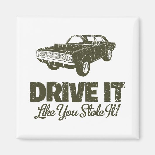 1968 Dodge Hurst Hemi Dart Magneet (Voorkant)