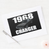 1968 dodge lader rt rechthoekige sticker (Envelop)