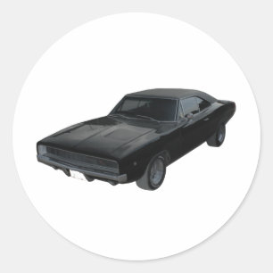 1968-doponlader r/t-mopar ronde sticker